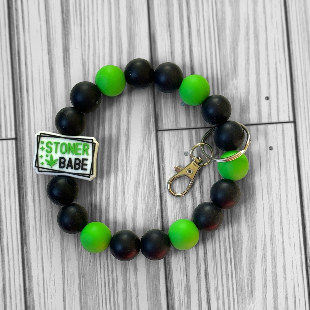 Stoner Babe Silicone Wristlet